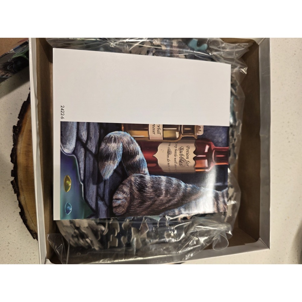 Caeco CATS Puzzles Lot of 2 Night Spirit & Kitty Chaos 550-500 Pcs. Complete - Picture 11 of 15